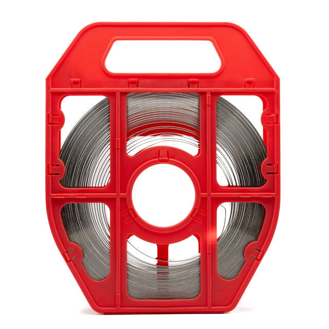 Band-It - Band 201SS 3/4" 30.5m Reel Red Dispenser