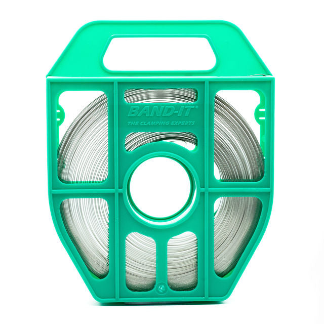 Band-It - Band 201SS 5/8" 30.5m Reel Green Dispenser