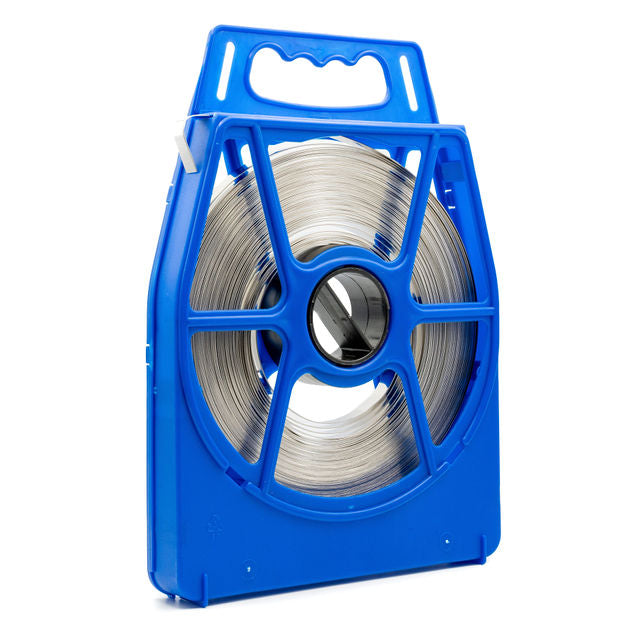Band-It - Band 201SS 1/2" 30.5m Reel Blue Dispenser