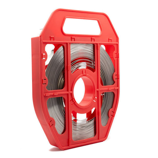 Band-It - Band 201SS 3/4" 30.5m Reel Red Dispenser
