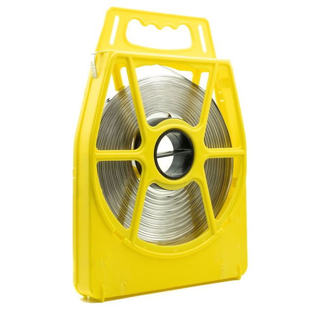 Band-It - Band 201SS 3/8" 30.5m Reel Yellow Dispenser