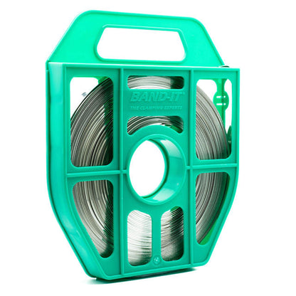 Band-It - Band 201SS 5/8" 30.5m Reel Green Dispenser