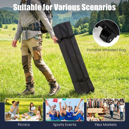 300 x 300 cm Pop-Up Canopy Tent – One-Button Setup