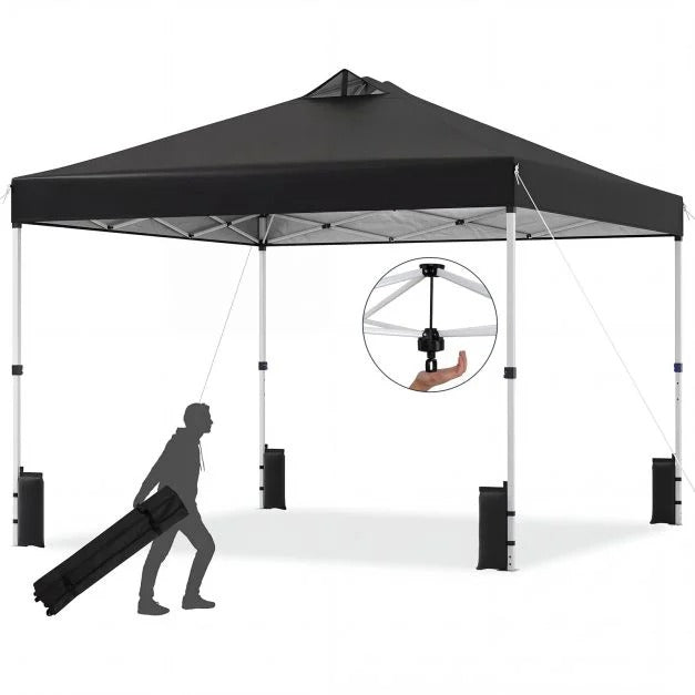300 x 300 cm Pop-Up Canopy Tent – One-Button Setup