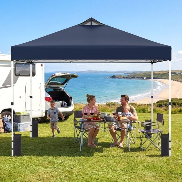 300 x 300 cm Pop-Up Canopy Tent – One-Button Setup