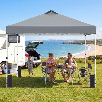 300 x 300 cm Pop-Up Canopy Tent – One-Button Setup