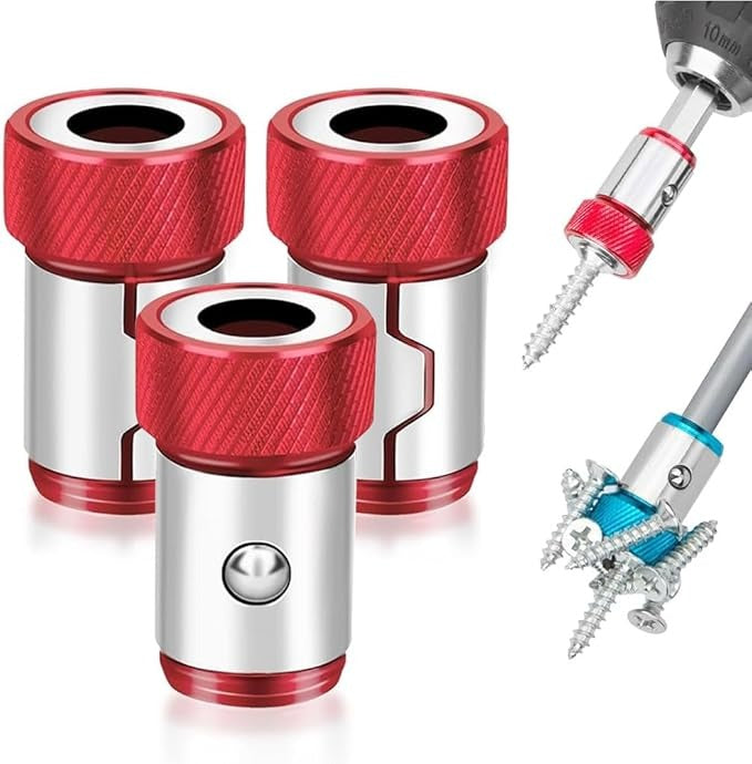 Magnetic Screw Holder Ring – 1/4″ Universal Bit Magnetizer