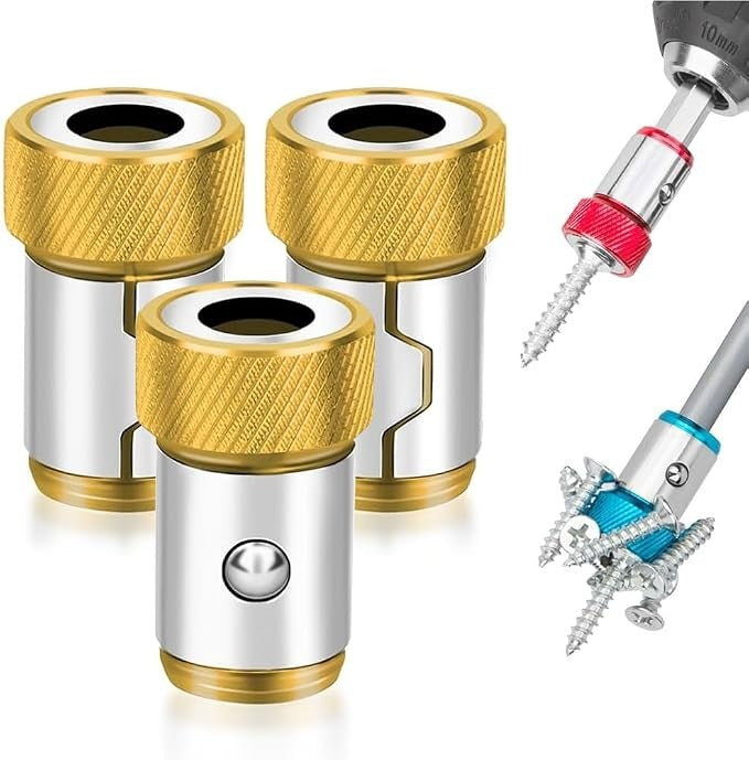 Magnetic Screw Holder Ring – 1/4″ Universal Bit Magnetizer