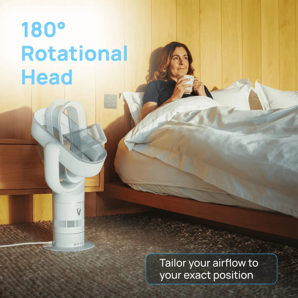 Vortex Air™ Pro Plus Bladeless Hot & Cool Fan – 2026 Model