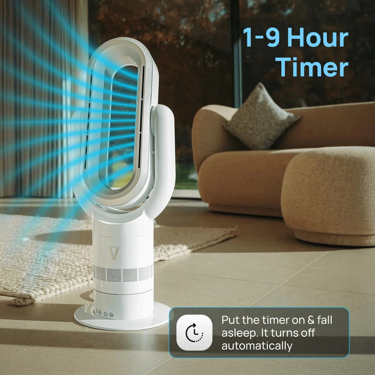 Vortex Air™ Pro Plus Bladeless Hot & Cool Fan – 2026 Model