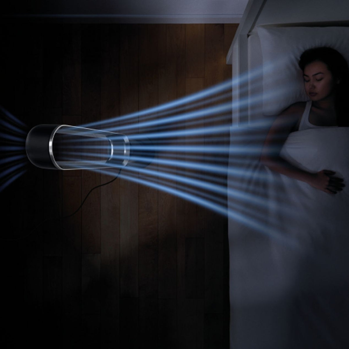 Dyson Cool AM07 Tower Fan – White and Silver