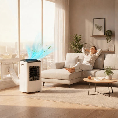 Modern Portable Air Cooler – Travel, Home Use