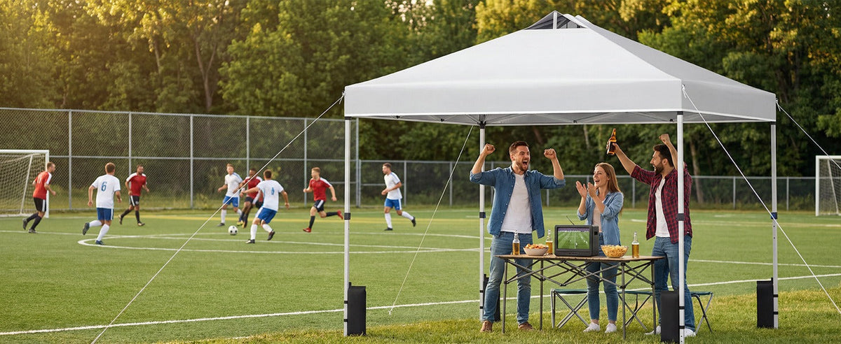 300 x 300 cm Pop-Up Canopy Tent – One-Button Setup