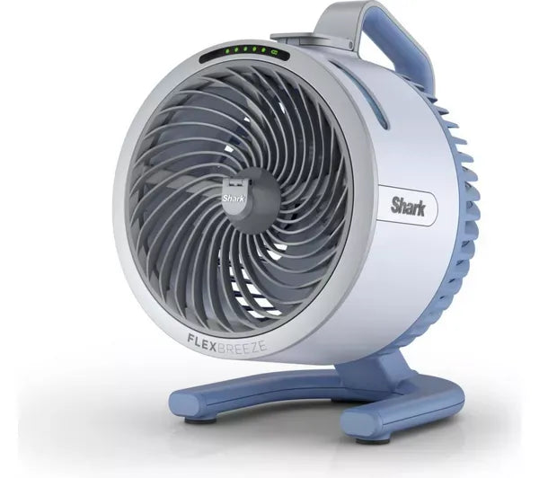 FlexBreeze HydroGo FA050UKGN Portable 6.8" Misting Fan – Lime Green & Cool Gray