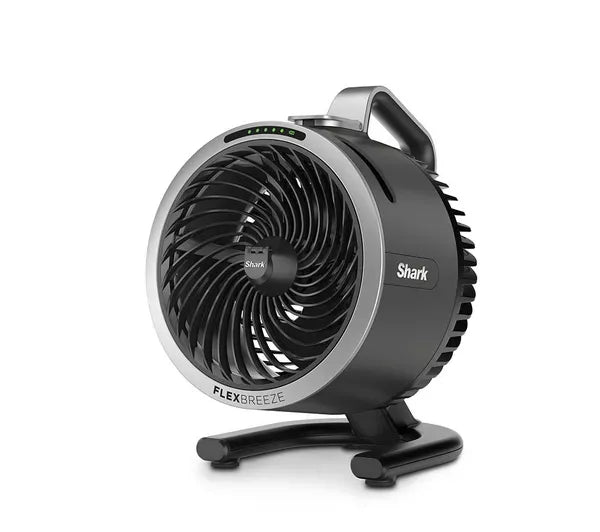 FlexBreeze HydroGo FA050UKGN Portable 6.8" Misting Fan – Lime Green & Cool Gray