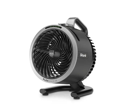 FlexBreeze HydroGo FA050UKGN Portable 6.8" Misting Fan – Lime Green & Cool Gray