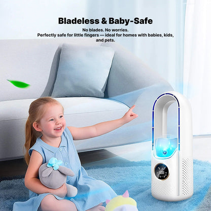 Portable Bladeless Air Conditioner for Home and Office