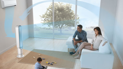 Dyson Cool AM07 Tower Fan – White and Silver